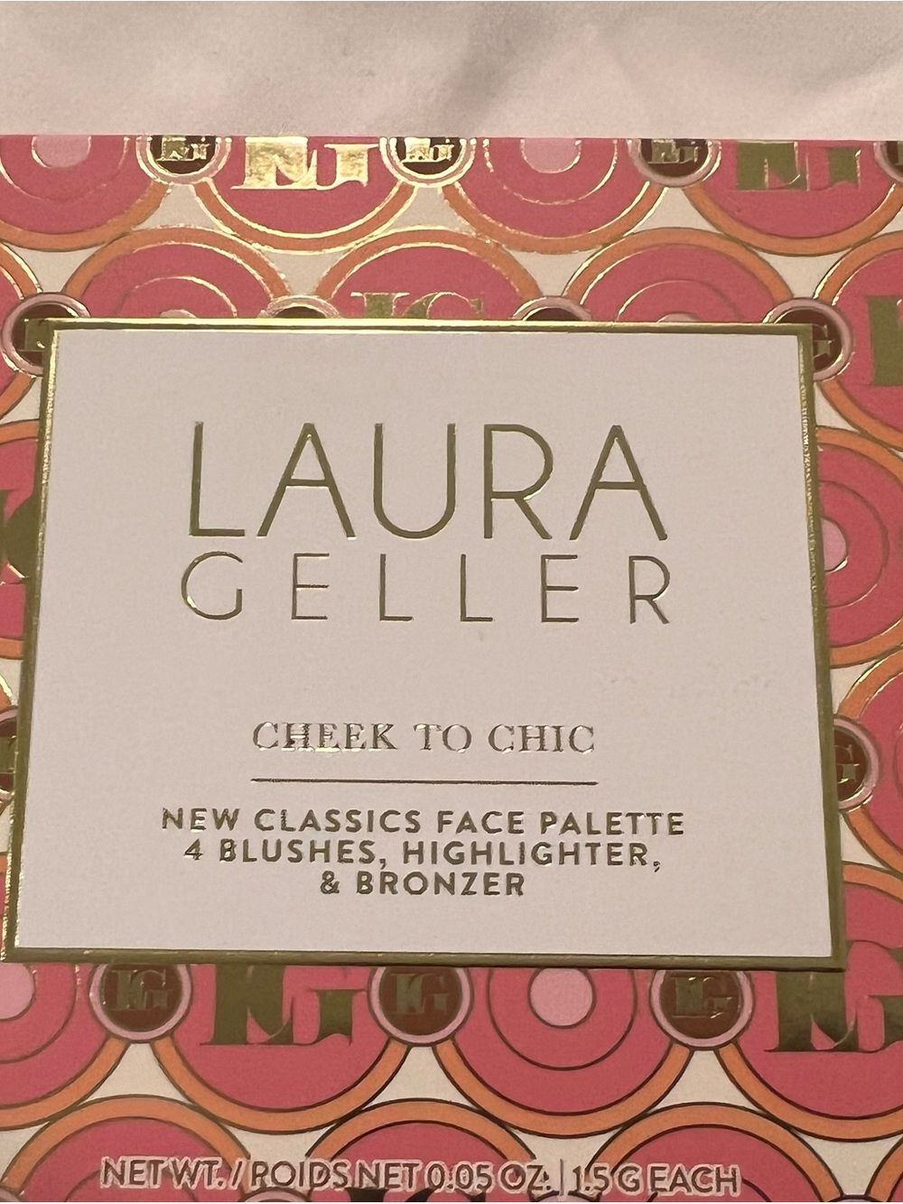 Laura Geller Cheek to Chic Face Palette - NEW IN BOX